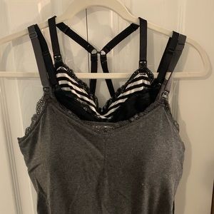 3 pack Nursing Tanks Jessica Simpson Sz M